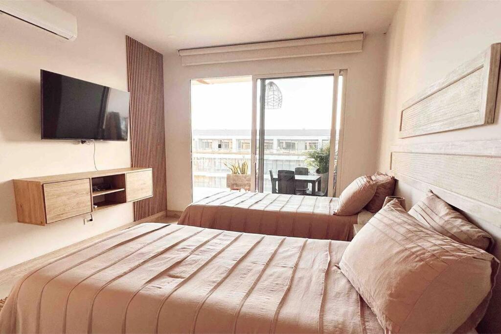 Ferienwohnung Lujoso Penthouse - Vista Al Mar - Playa Privada Cartagena  Exterior foto